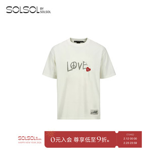 SOLSOL ANDERSSON BELL  25早春新品 设计师品牌 简约印花T恤