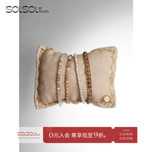 EPISSAGE 26新品Tressé Bracelet 宝石编织手链等系列 SOLSOL