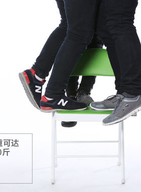 靠背金属折叠椅简易电脑