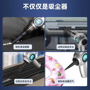 汽车桌面吸尘器超强 车载吸尘器车用吹尘器无线手持式