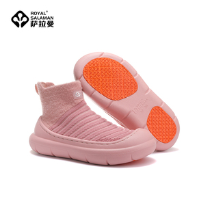 萨拉曼Salaman秋冬保暖棉鞋便捷一脚蹬加绒马丁靴防滑耐磨靴子