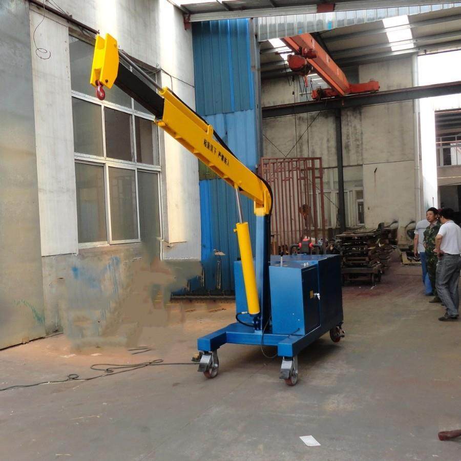 直销FDC-1全自动旋转吊车电动液压旋转小吊车液压小吊机