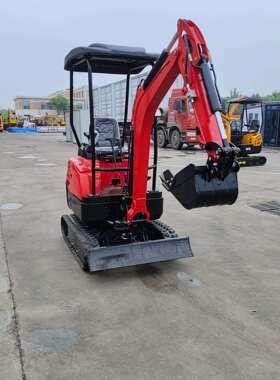 新款HT16小型挖机 1600KG果园种植挖机迷你挖机 农用大棚挖沟勾机