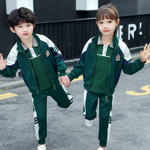 幼儿园园服春秋装英伦风小学生校服运动套装儿童班服棒球服