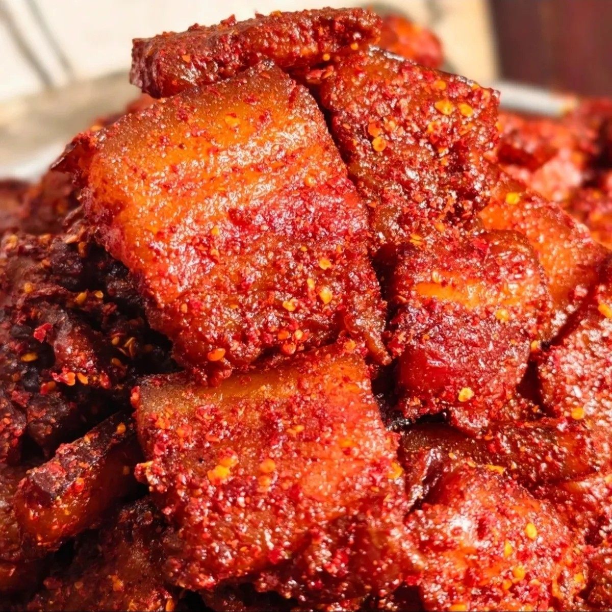 湖南永州道州特产农家五花肉道州(扎肉)手工制作加热即食预制品