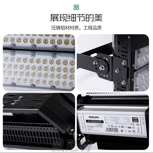 LED投射灯隧道灯球场灯LED户外防水投光灯高杆广场灯广告牌照明灯