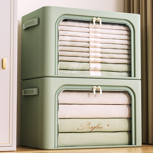 双开门折叠衣柜家用卧室简易衣橱收纳神器宿舍分层储物隔板置物架