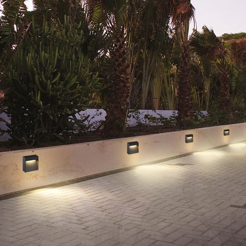 地脚灯墙角户外防水走廊过道庭院楼梯台阶踏步灯侧壁LED明装室内