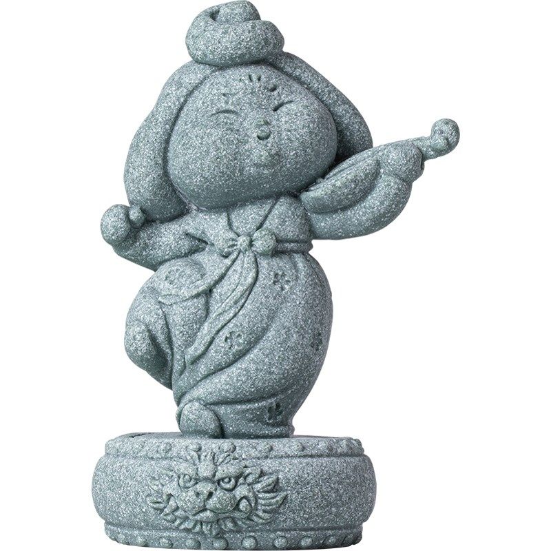 新中式唐仕女竖琴笛子乐器茶宠摆件鱼缸造景盆栽景观客厅桌面装饰,家居饰品,装饰摆件,淘宝优惠券,粉丝福利购,淘宝优惠卷