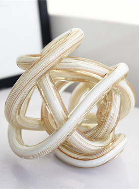 每周一三五10点上新/北欧风格彩色玻璃麻团摆件家居桌面装饰H3-5