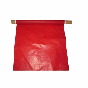 双面薄红色复写纸卷筒复写纸工程复印纸描图雕刻拓图服装布用大号