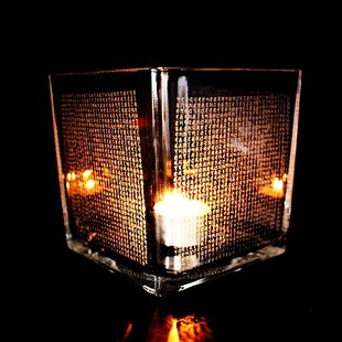 千句大悲咒玻璃方缸千句悉昙陀罗尼雕刻净染增福龙天善神恒常护卫