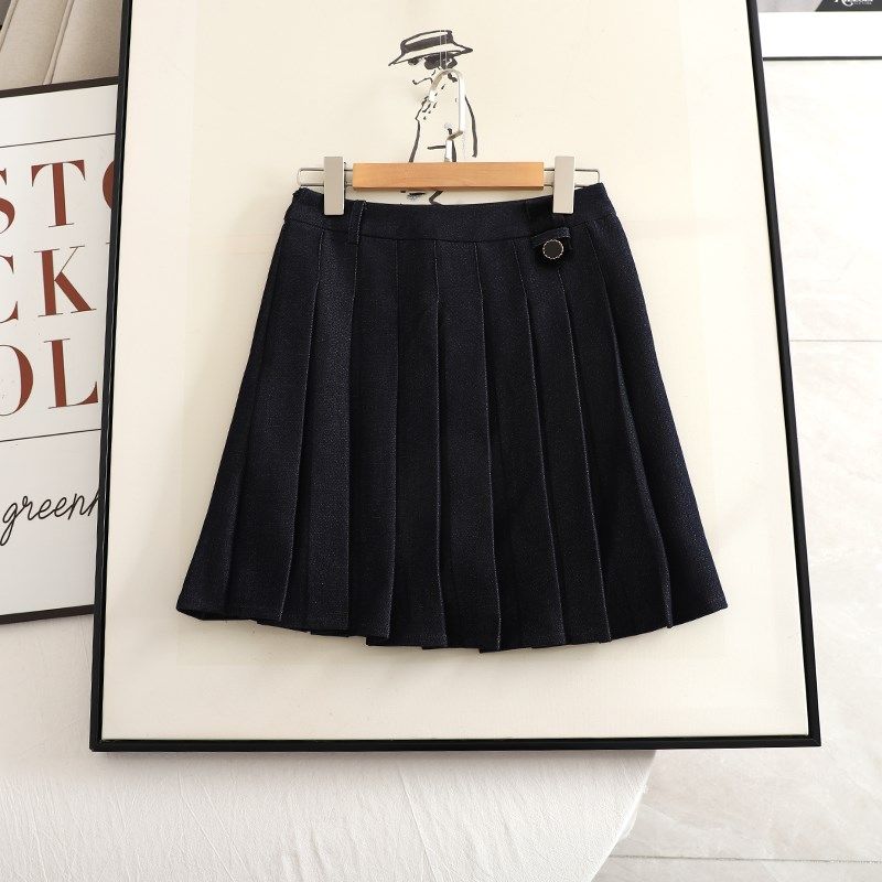 阔系!短款休闲西装半身裙裤两件套装女2024季新款蝴蝶结西服外套