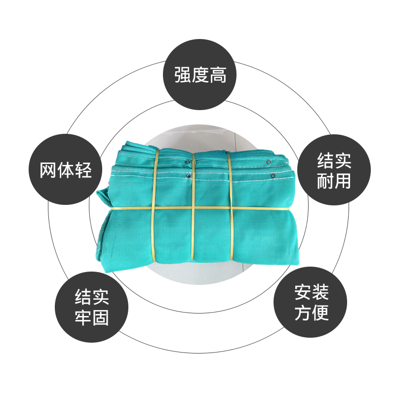 建筑安全网防护网盖土网密目网遮阳防尘网防风阻燃封车网工地施工