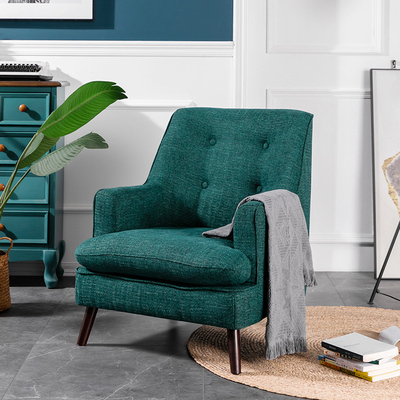 北欧单人沙发椅懒人小沙发椅咖啡厅卧室小户型阳台网红款创意个性