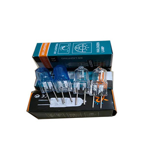 钨丝灯泡暖白光12V20W细脚吊灯水晶灯酒店专用卤素射灯小灯泡通用