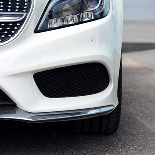 适用CLS前唇铲装 饰亮条260前保险杠320前杠400镀铬W218防撞擦