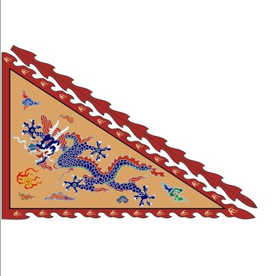 大唐军旗日月旗汉族三辰旗仿古旗帜 大明军旗龍旗凤旗风旗仪仗旗