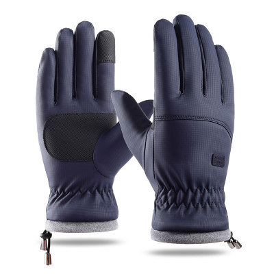 冬天手套男女保暖防寒触屏防滑加绒防泼水户外骑行电动车手套