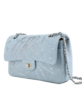 【特价福利】CIRCLECUSTOM 辣妹水钻单肩斜挎手提小方包