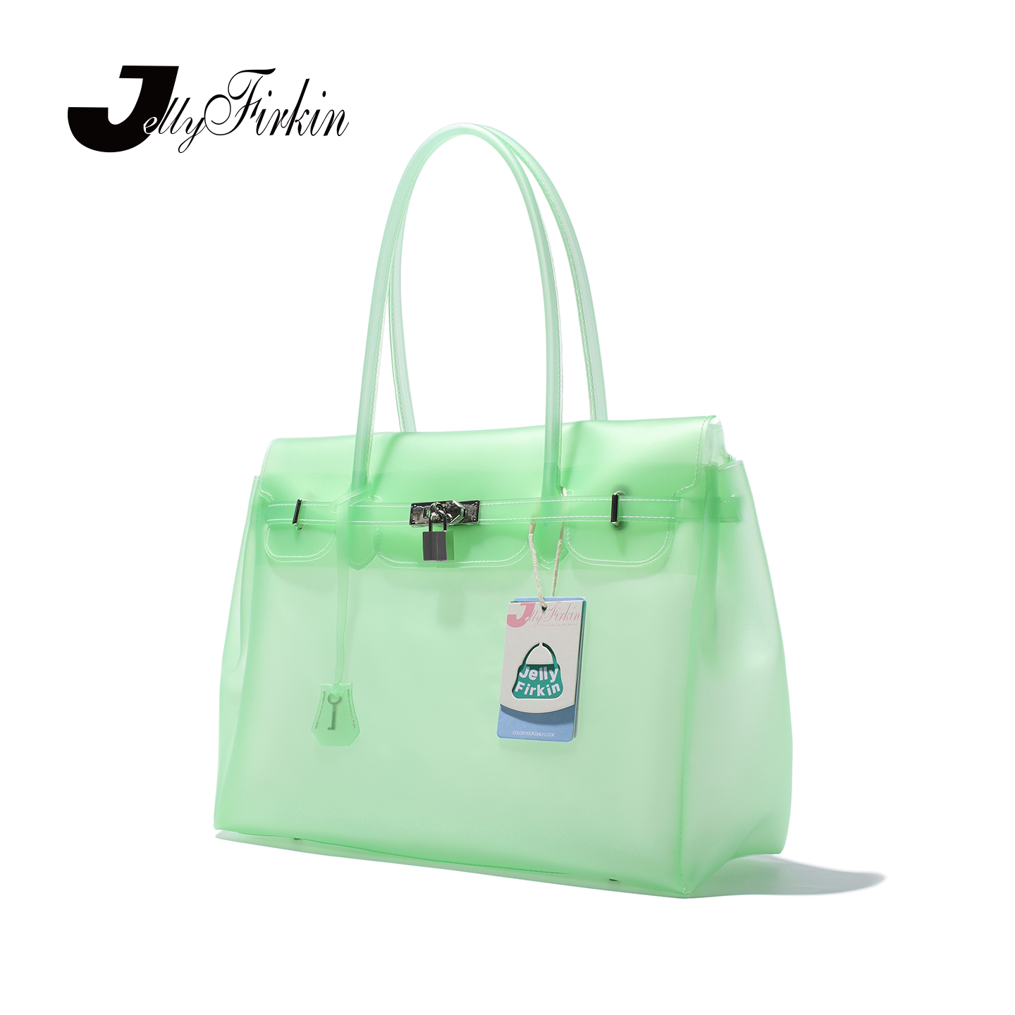 JellyFirkin浅绿色果冻包大号