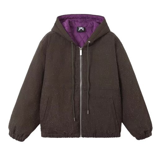 JuiceWRLD水洗提花工装棉服