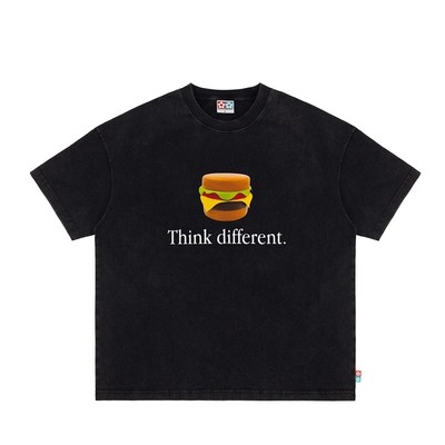 VandyThePink板凳汉堡印花短袖