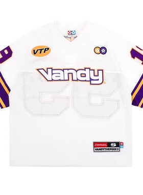 【官方正品】VandyThePink × New Jeans 联名白色冰球服球衣