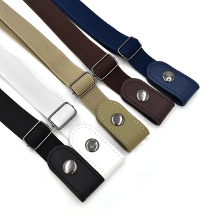 腰无痕 带神器学生弹力隐形皮带改裤 懒人腰带牛仔裤 松紧收腰裤