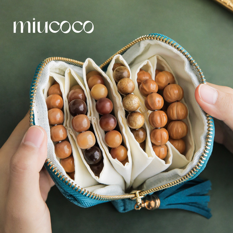 便携文玩手串首饰收纳包水晶手链手镯专用神器mini手饰品首饰袋,收纳整理,首饰盒,淘宝优惠券,粉丝福利购,淘宝优惠卷