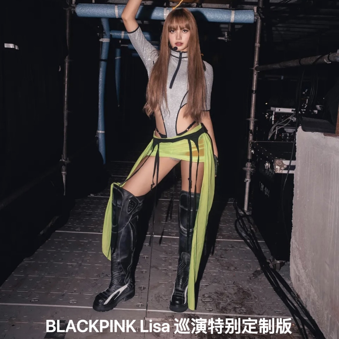 Lisa同款·日常版·EMPTY BEHAVIOR·平底拳击靴 做旧牛皮机车靴