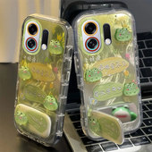 适用OPPOK13Turbo手机壳K12S烦恼全不见K11X网红爆款 K10创意镜面支架K9新女款 oppo全包防摔FidnX8硅胶x7软壳