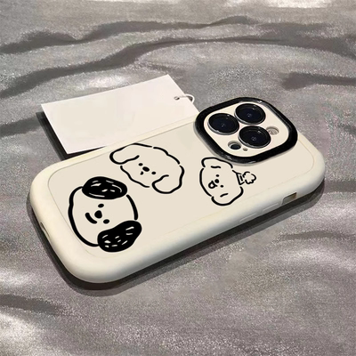 荣耀系列简约创意可爱卡通手机壳