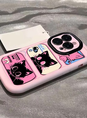 华为mate60手机壳全包防摔Pura70Pro新款女p50e可爱卡通猫40Pro高级感小众nova12硅胶11ultra超薄10se泡芙壳