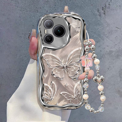 适用荣耀新款全包防摔电镀银软壳