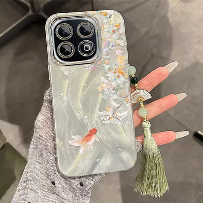 适用iQOO新款带挂绳镜头膜保护套