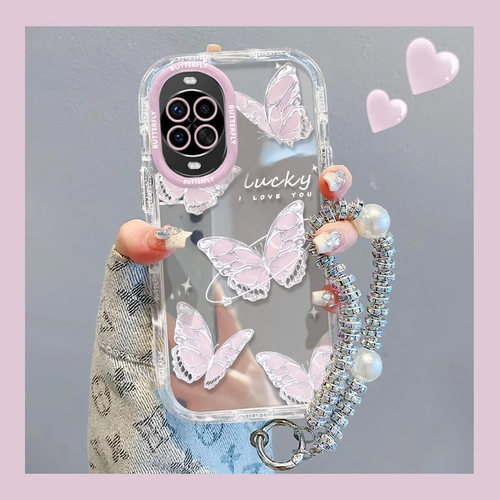 适用华为新款高级感镜面创意软壳