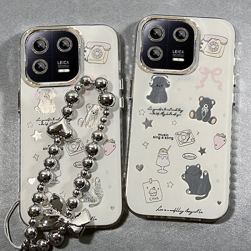 适用小米13手机壳新款14Pro蝴蝶结小狗15ultra高级感镜头膜12x全包防摔11青春版10s个性创意带挂绳MIUI保护套,3C数码配件,手机保护套/壳,淘宝优惠券,粉丝福利购,淘宝优惠卷