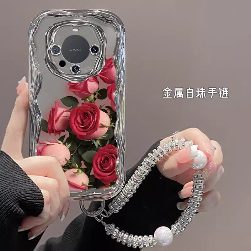 适用华为mate60手机壳女新款mate70电镀银色60Pro+轻奢高端50e红色玫瑰mate40Pro全包防摔30创意简约20保护套,3C数码配件,手机保护套/壳,淘宝优惠券,粉丝福利购,淘宝优惠卷