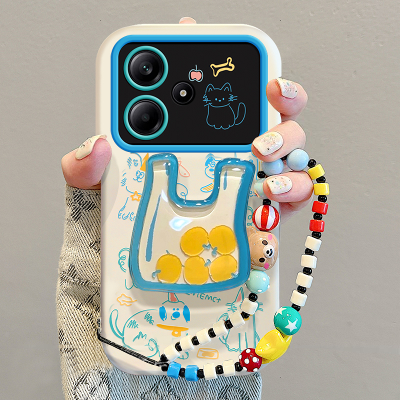 适用红米新款可爱卡通创意保护套