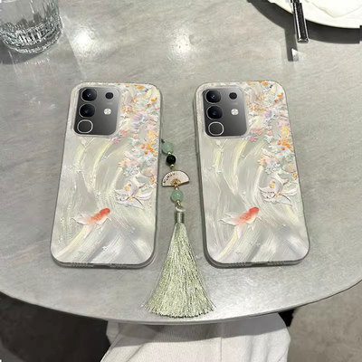 适用vivo新款大孔防摔创意保护套