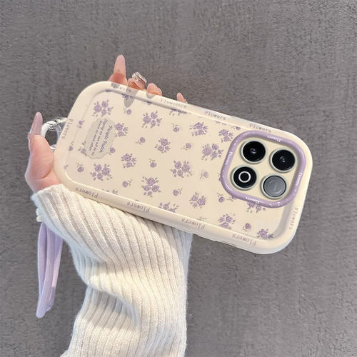 适用iQOO新款高级感带挂绳保护套