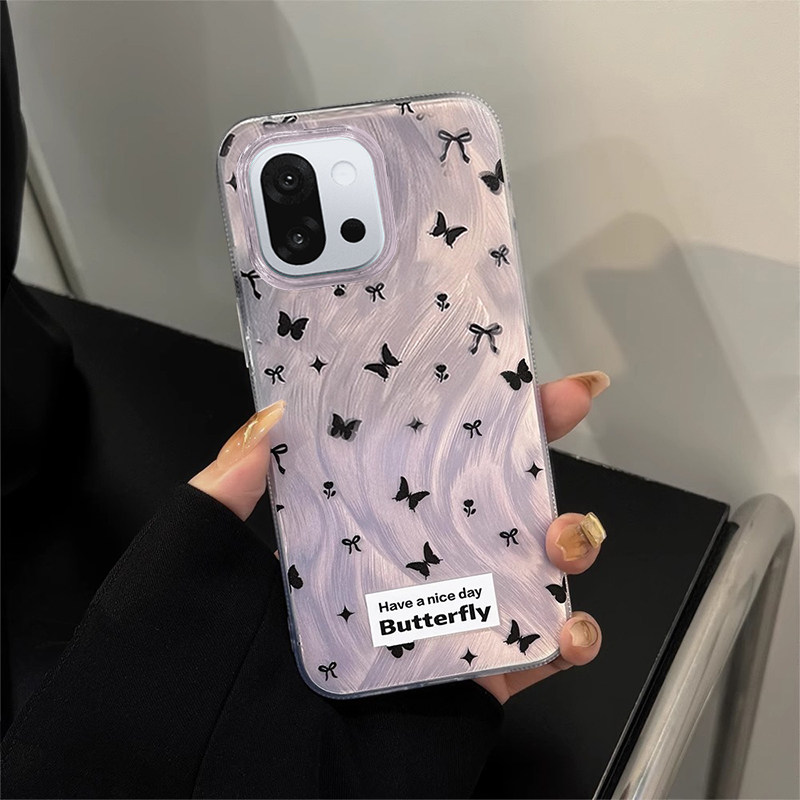 适用一加13T手机保护壳新款1加12蝴蝶支架1+11创意挂绳支架OnePlus高级感女ACE5Pro时尚爆款ace3全包大孔防摔,3C数码配件,手机保护套/壳,淘宝优惠券,粉丝福利购,淘宝优惠卷