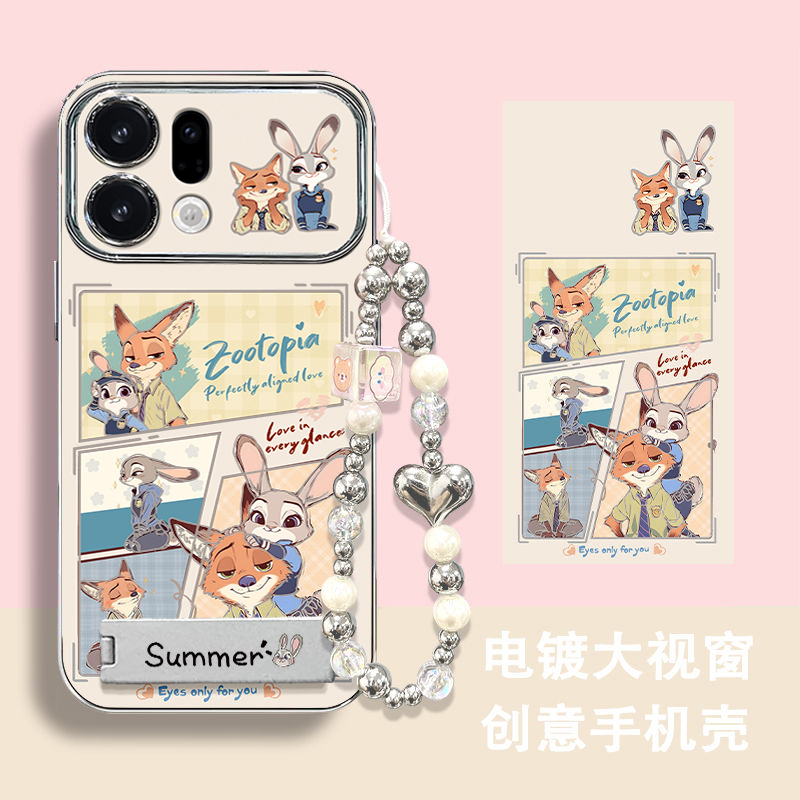 适用新款OPPO可爱卡通创意保护套