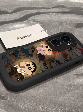 iqooneo9手机壳neo9Pro硅胶防摔neo8情侣款vivo高级感女iqoo不会撞壳7se发光小新6/5s镜头全包icoo爱酷保护套