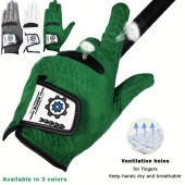 透气高尔夫手套男女左专用防滑耐磨户外运动手套