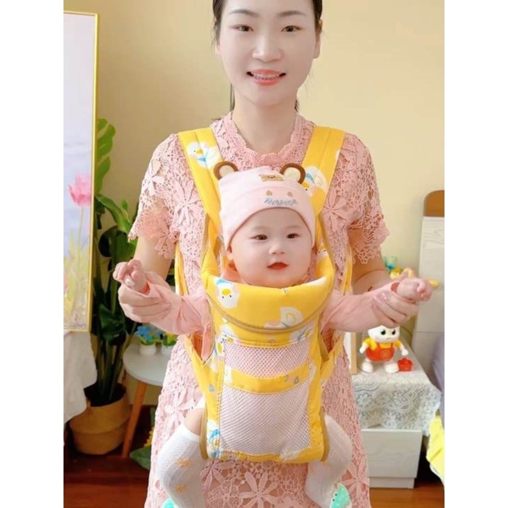 儿童背带神器宝宝背带新生婴儿小月龄前后两用外出简易前抱式抱娃