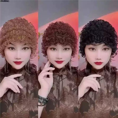 娜娜家工厂遮盖白发包头帽薄款