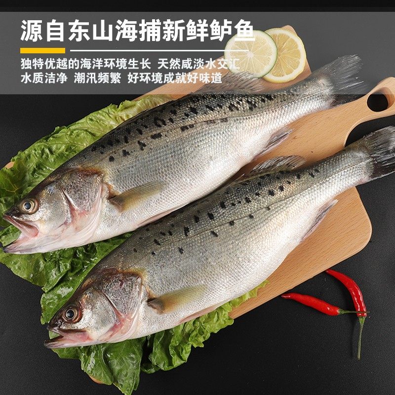 海鲈鱼深海鱼鲜活速冻海捕鲈鱼肉嫩刺少,水产肉类/新鲜蔬果/熟食,鲈鱼,淘宝优惠券,粉丝福利购,淘宝优惠卷