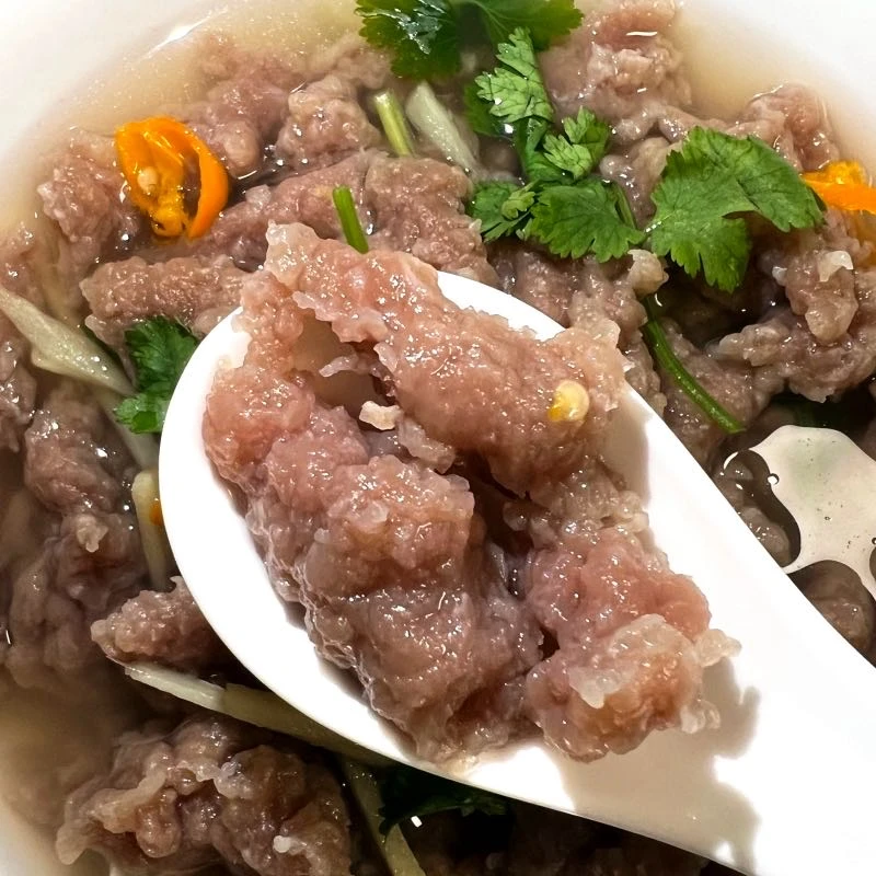 【婷子推荐】福建福鼎特产小吃手工牛肉滑牛肉丸牛肉片温州牛肉羹